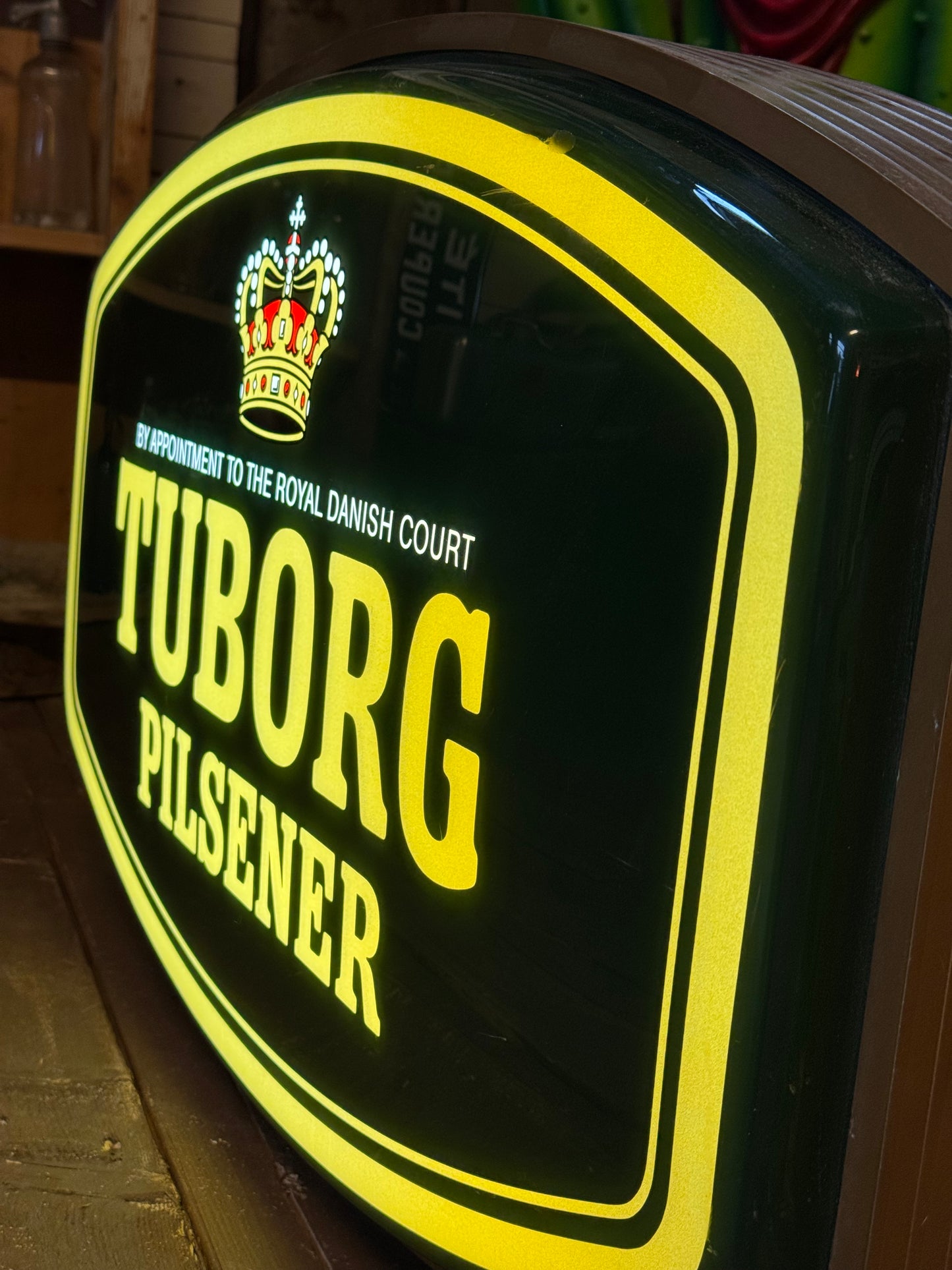 Tuborg lysskilt
