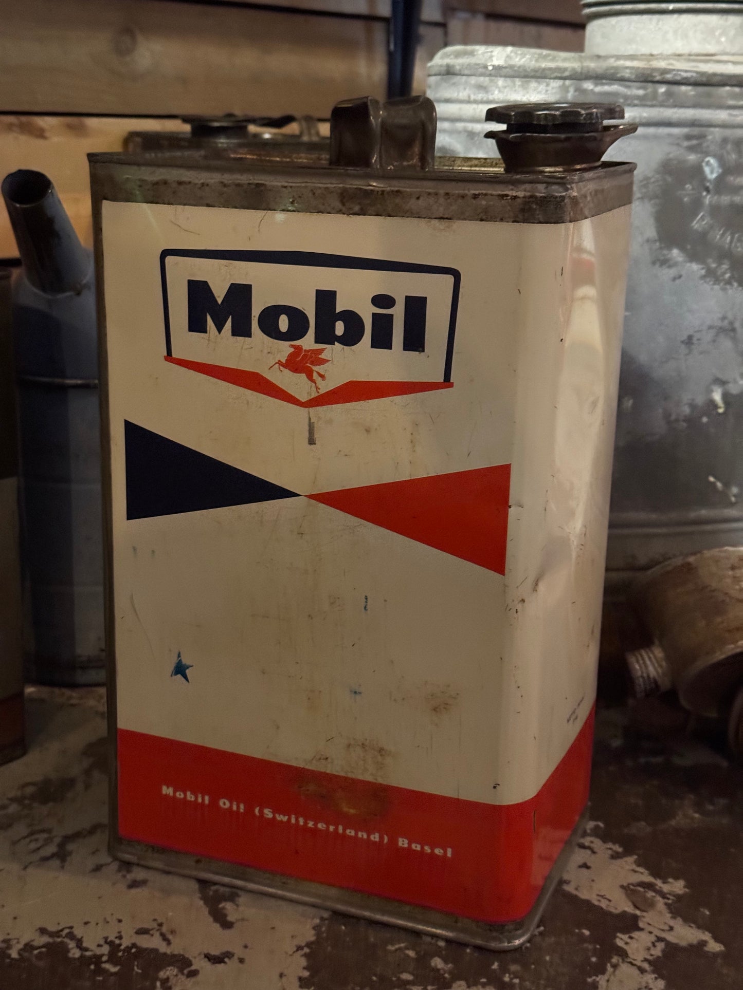 Mobiloil 5L 1950/60erne