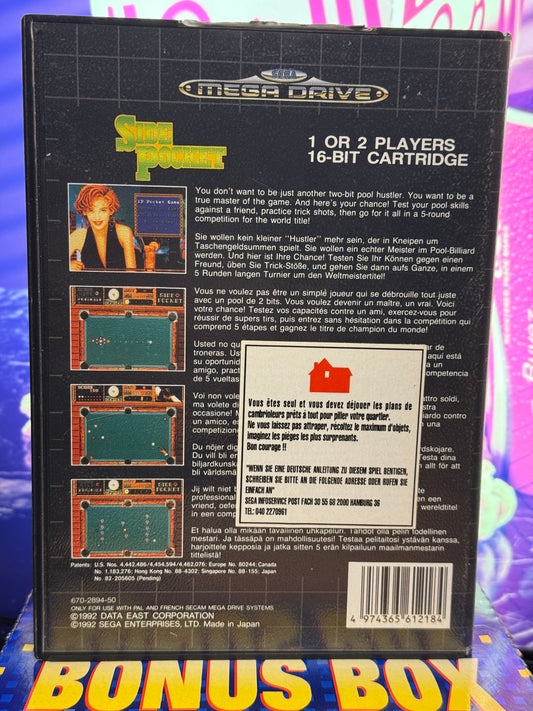 Side Pocket - Sega Master System