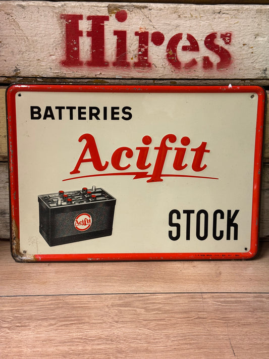Acifit Batteries - 1956