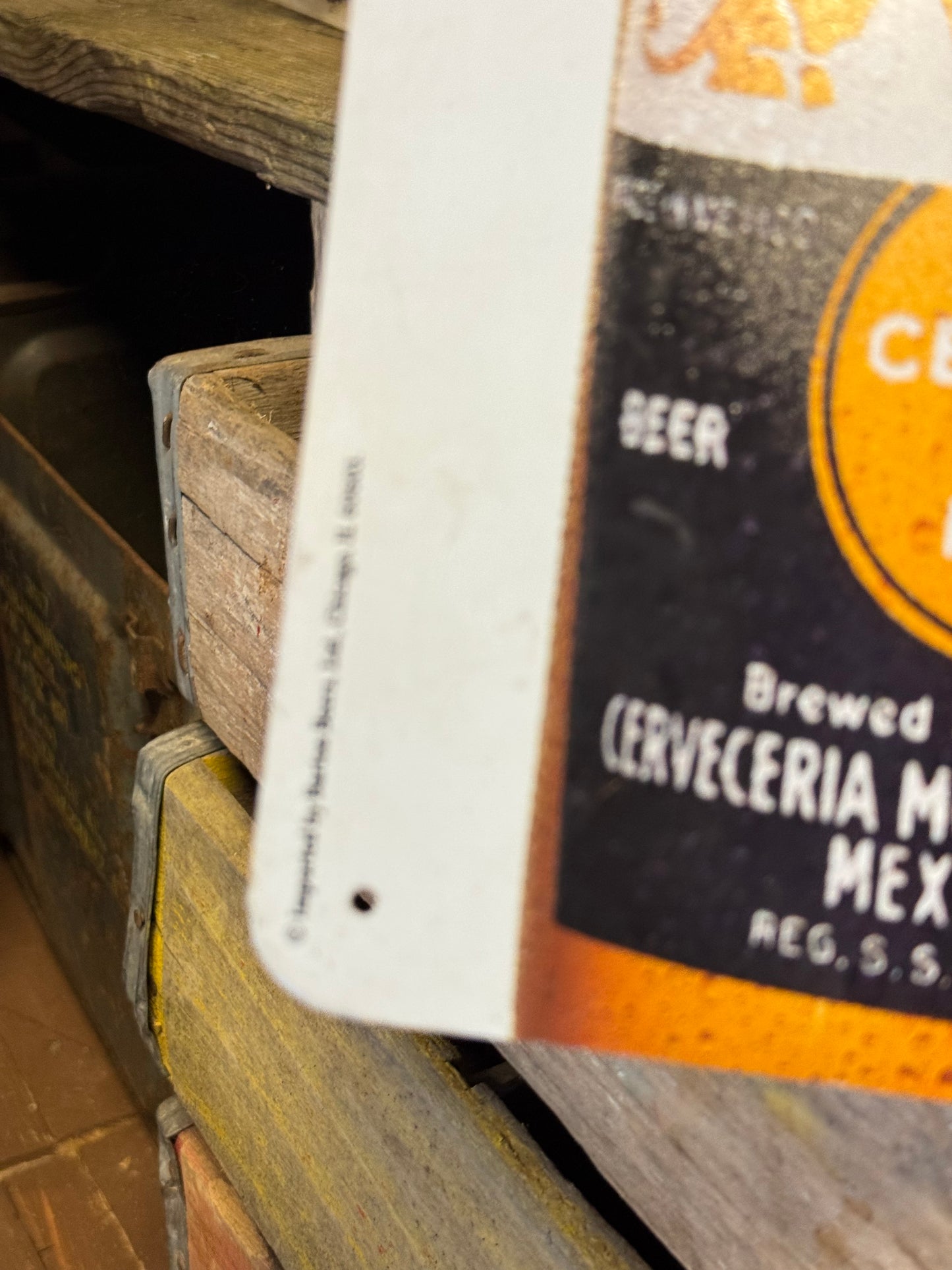 Corona Extra blikskilt
