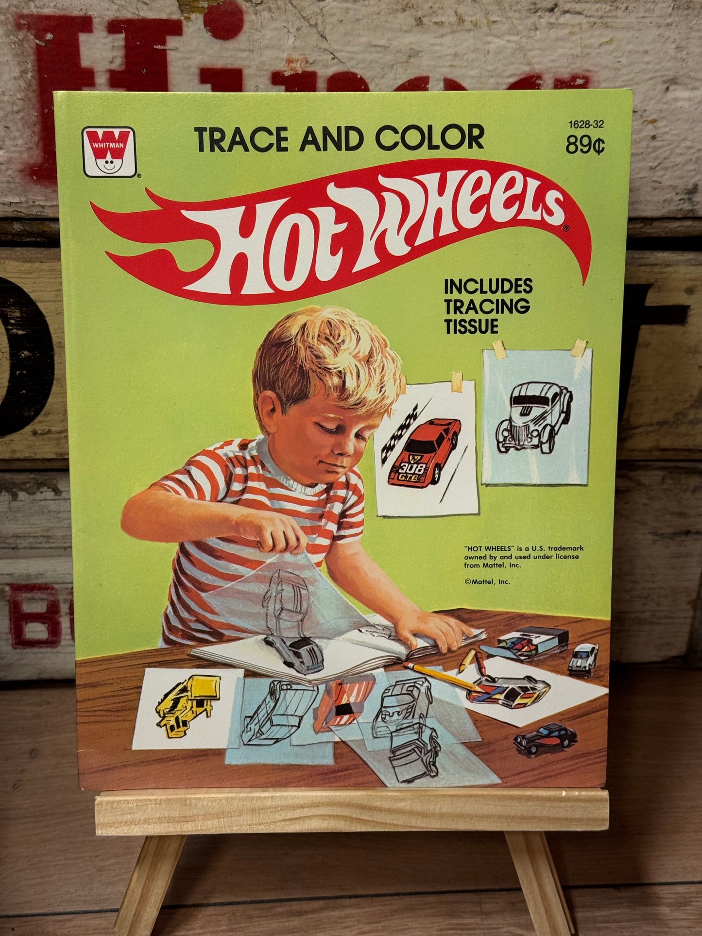 Hot Wheels trace and color fra 1981