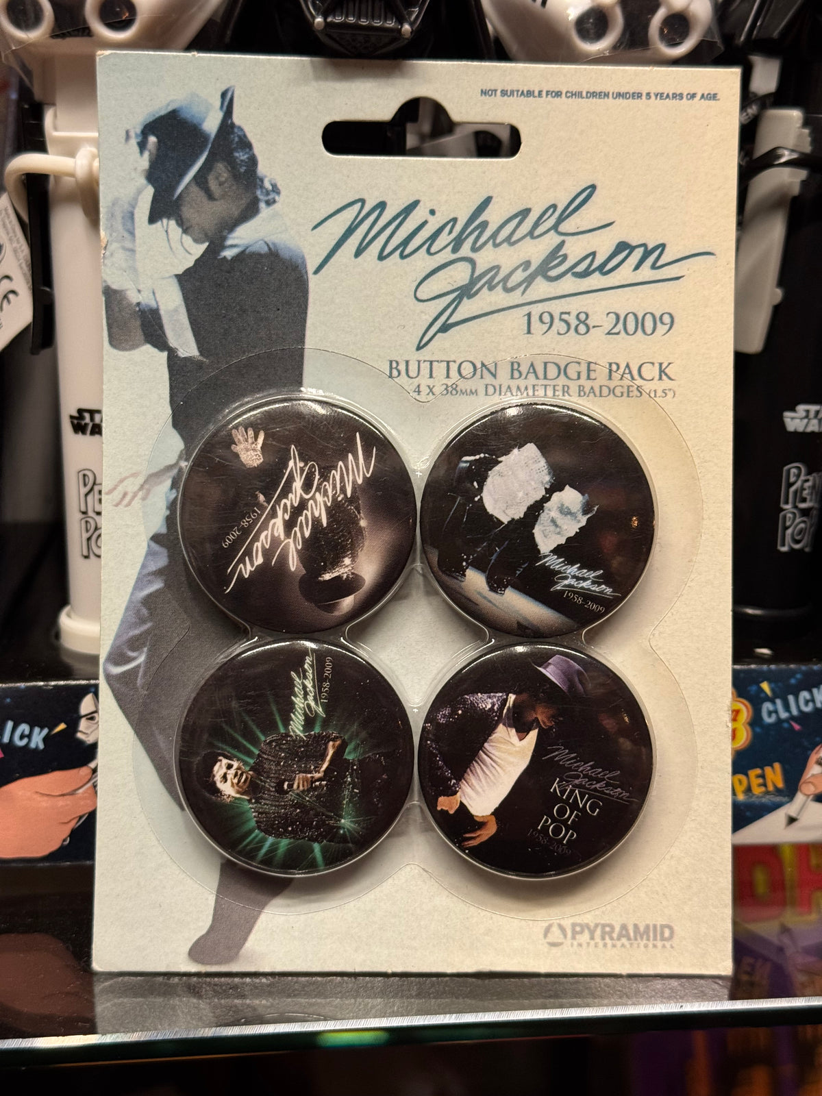 Michael Jackson badge pack 2009
