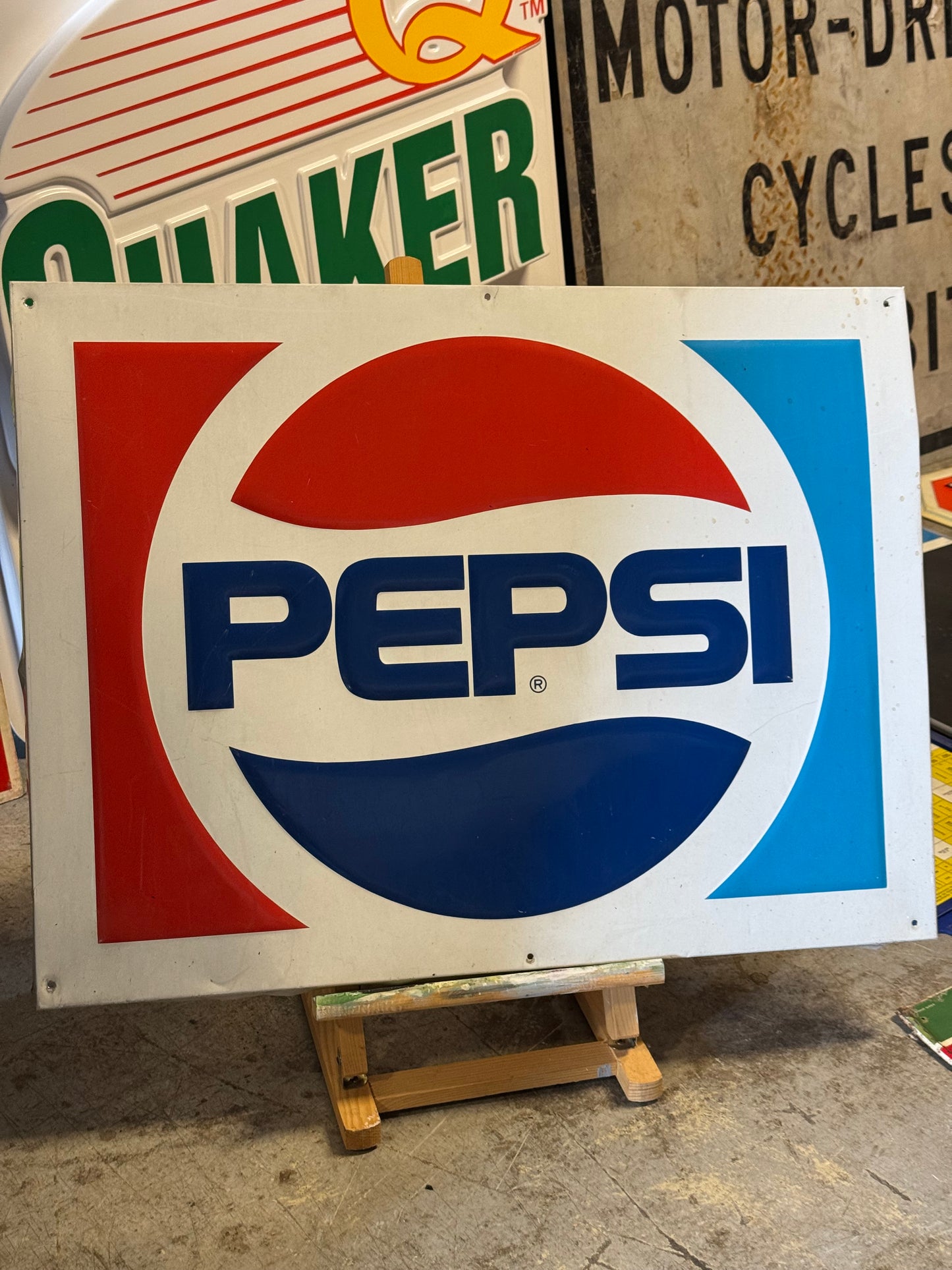 Pepsi blikskilt