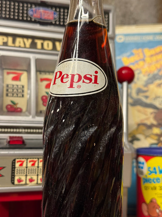 Pepsi Cola Swirl Bottle 1960erne