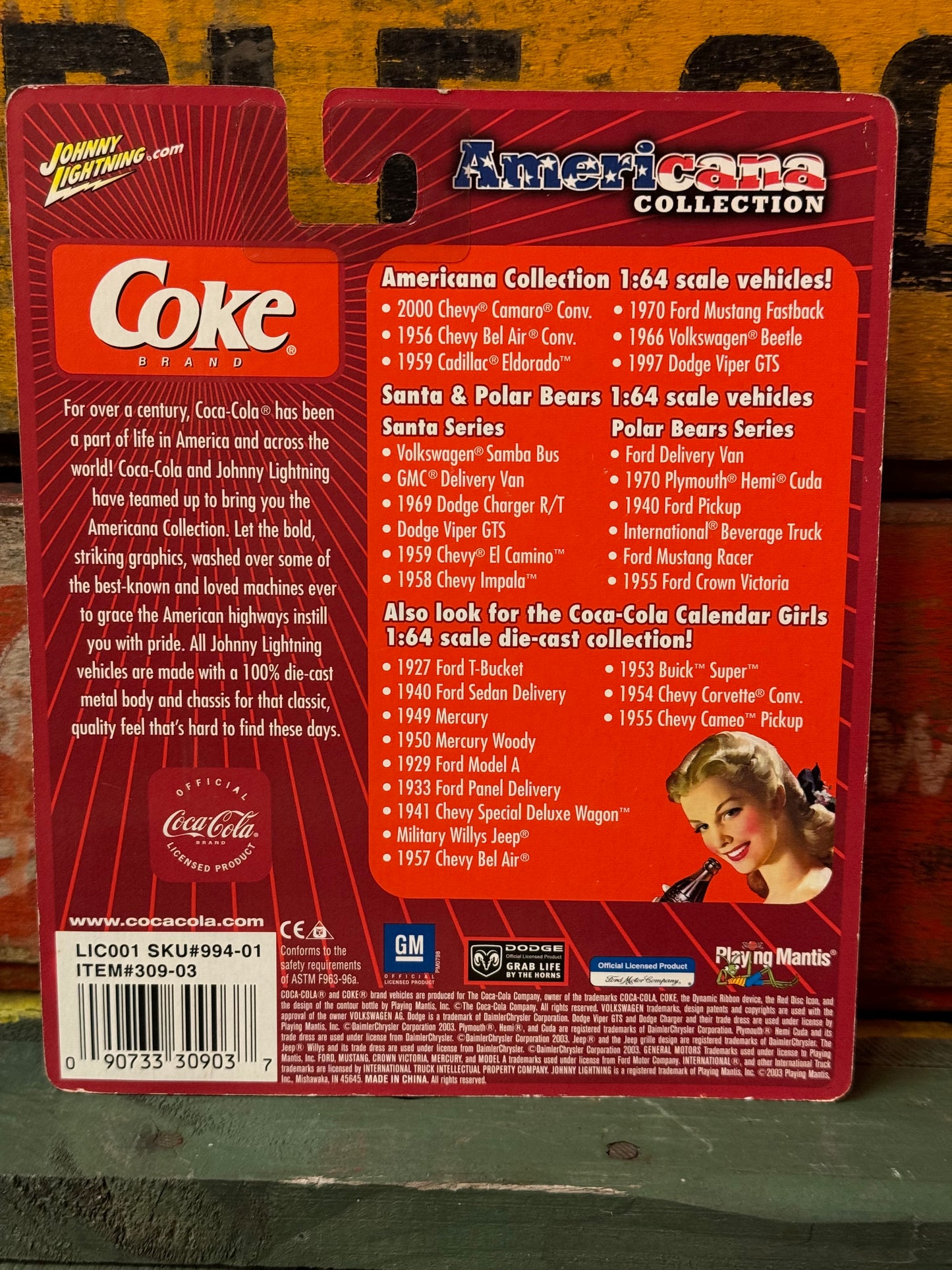 Coca Cola Chevy Bel Air Convertible