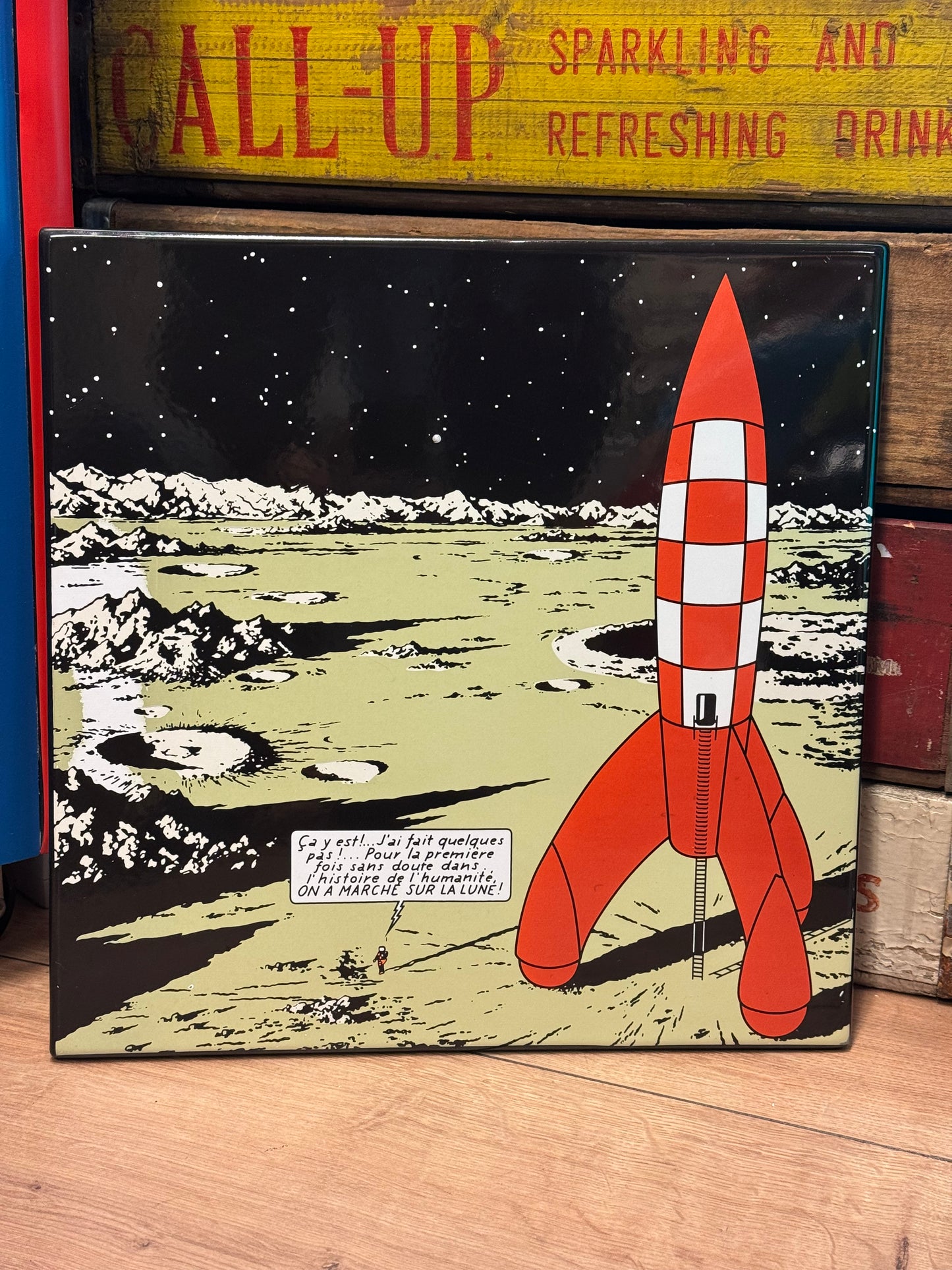 Tintin Emaljeskilt