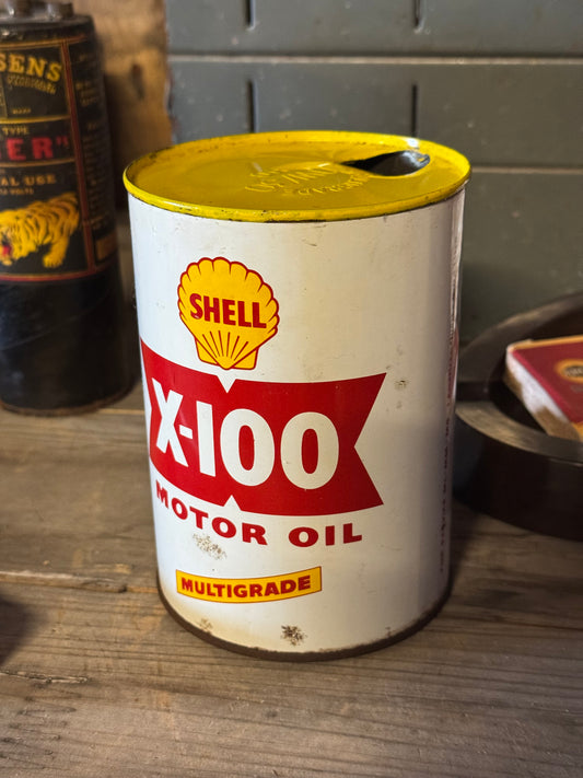 Shell X-100 Motor Oil - Multigrade