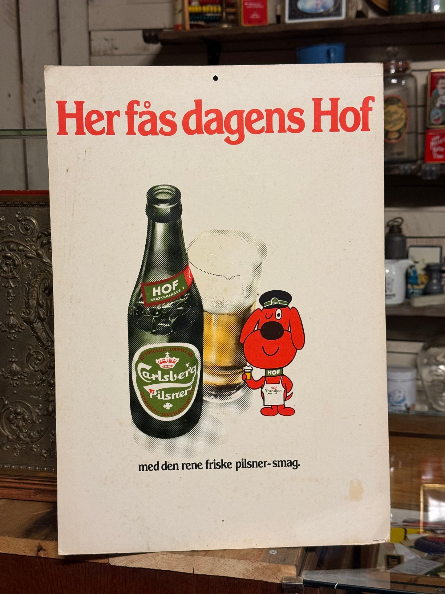 Carlsberg Hof reklameskilt