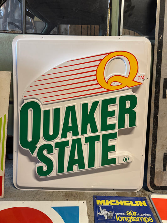 Quaker State lysskilt front