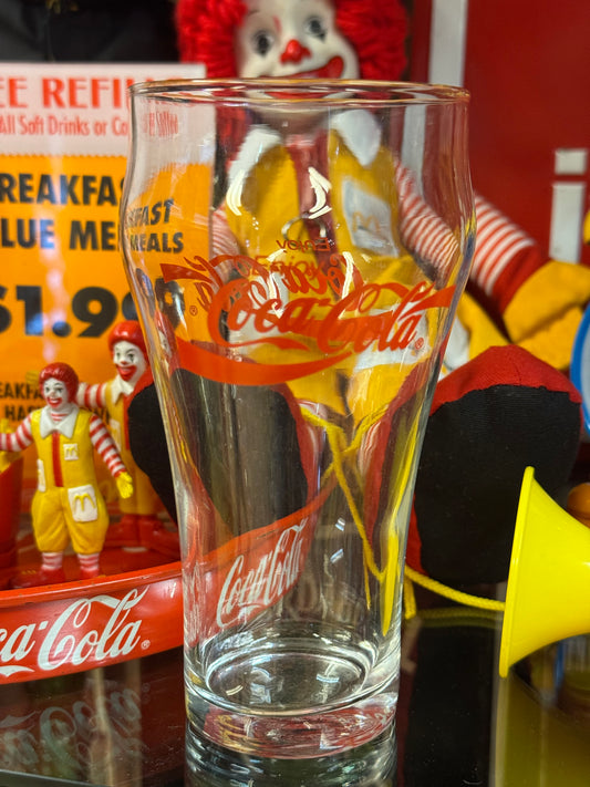 Retro Coca Cola glas - 90’erne