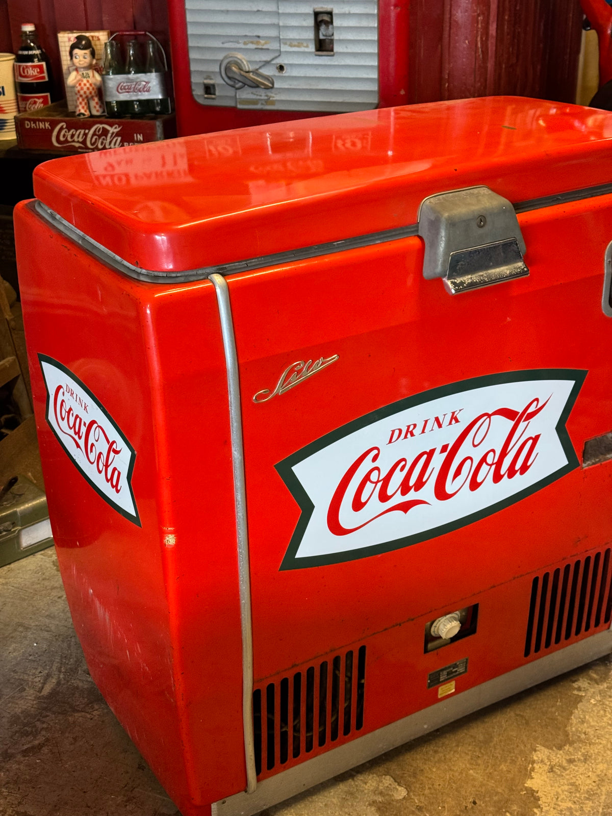Coca Cola køler 1960erne