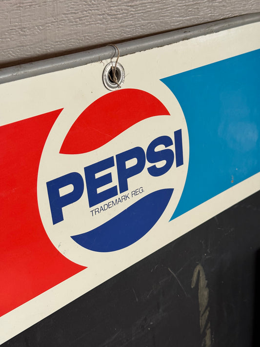 Pepsi Cola travle skilt