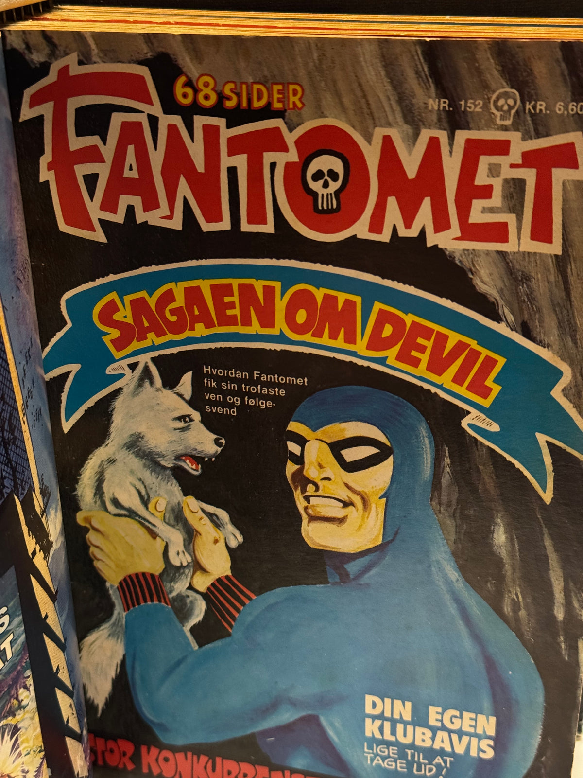 Fantomet samlemappe. Nr. 147-158 årgang 1980-1988