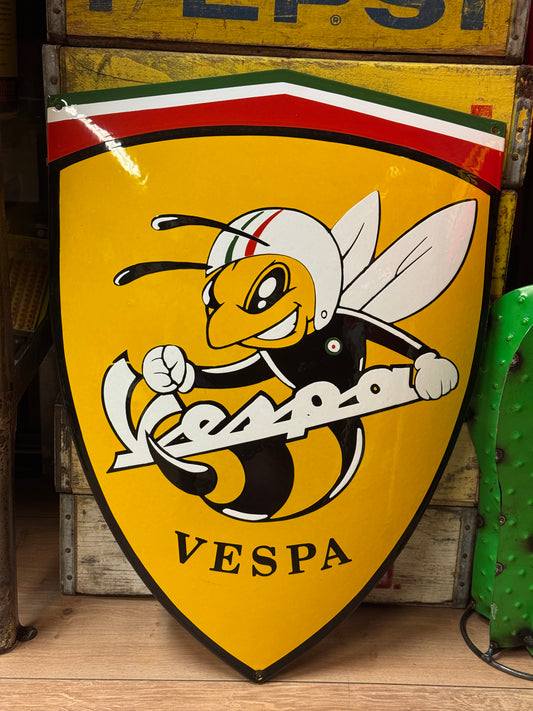 Vespa - Emaljeskilt