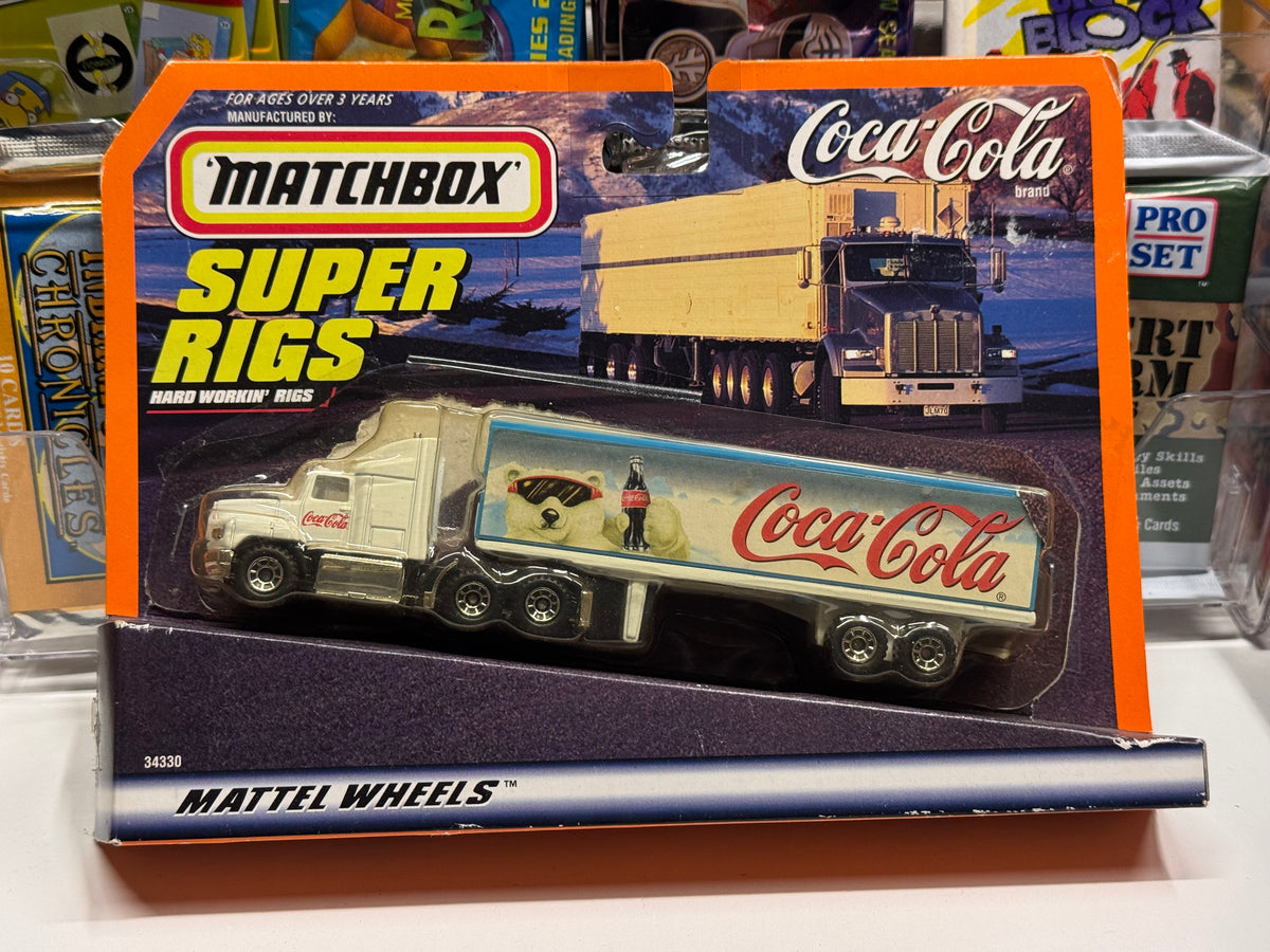 Matchbox Super Rigs Coca-Cola Polar Bear 1998