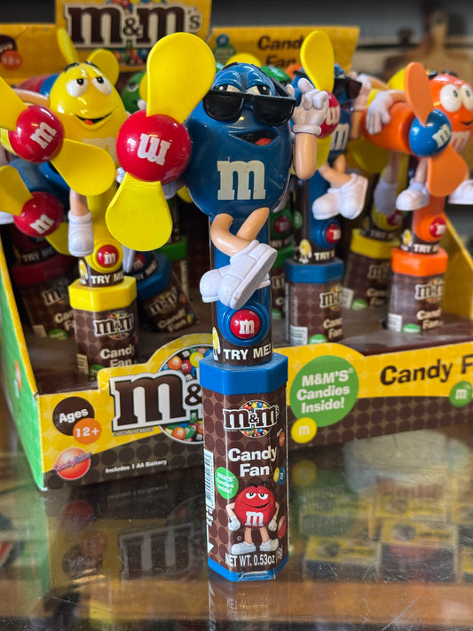 M&M Candy Fan Blå