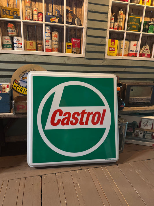 Castrol lysskilt