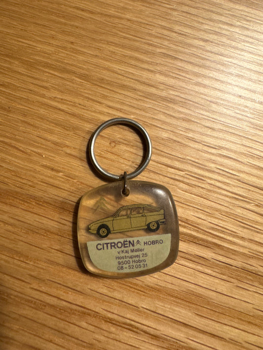 Citroën nøglering