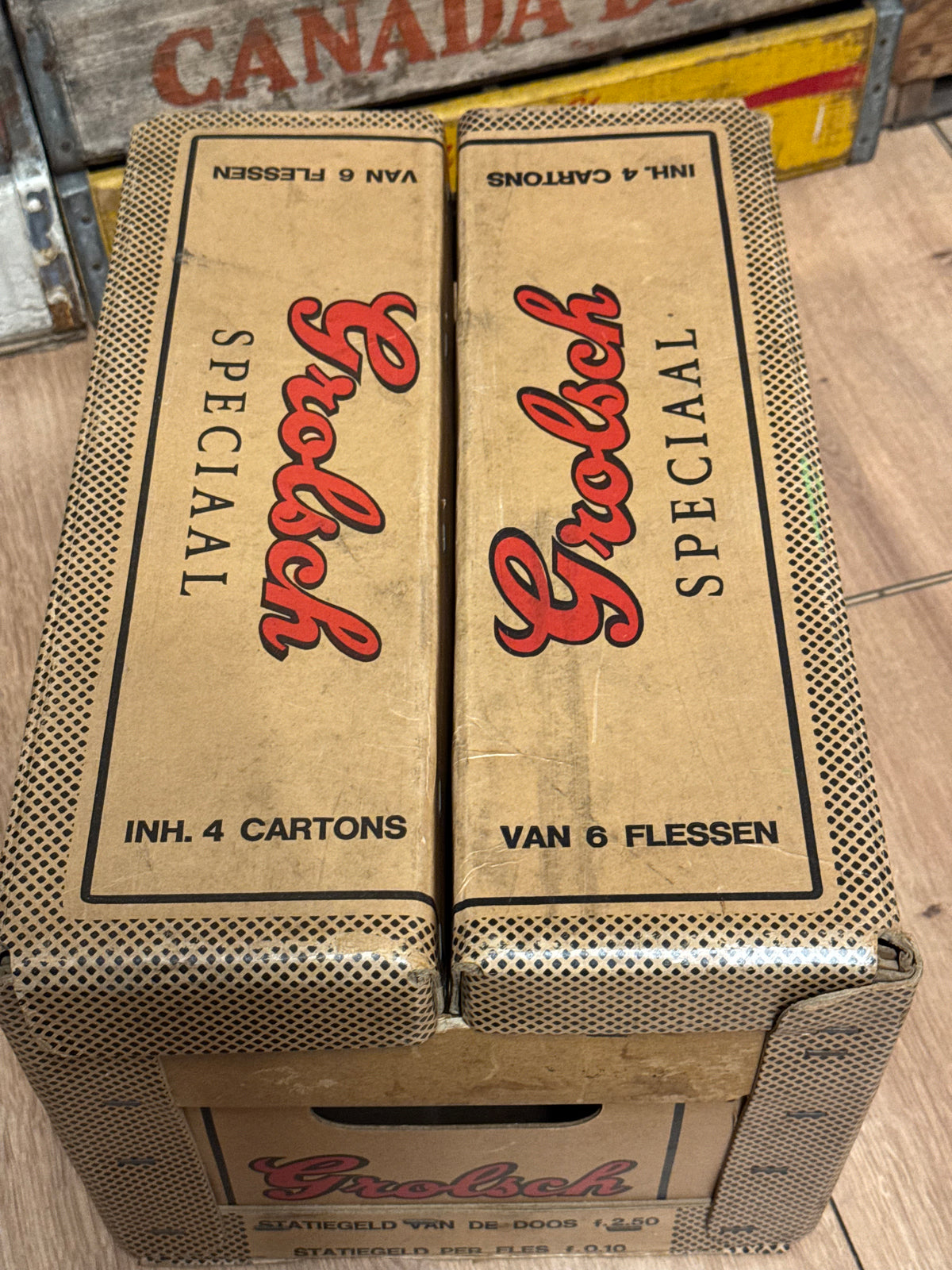 Groslch Ølkasse 1970erne