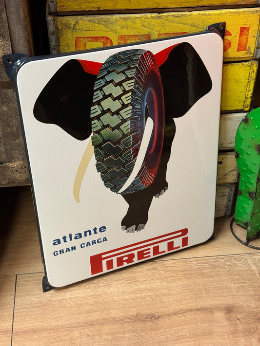 Pirelli - Emaljeskilt