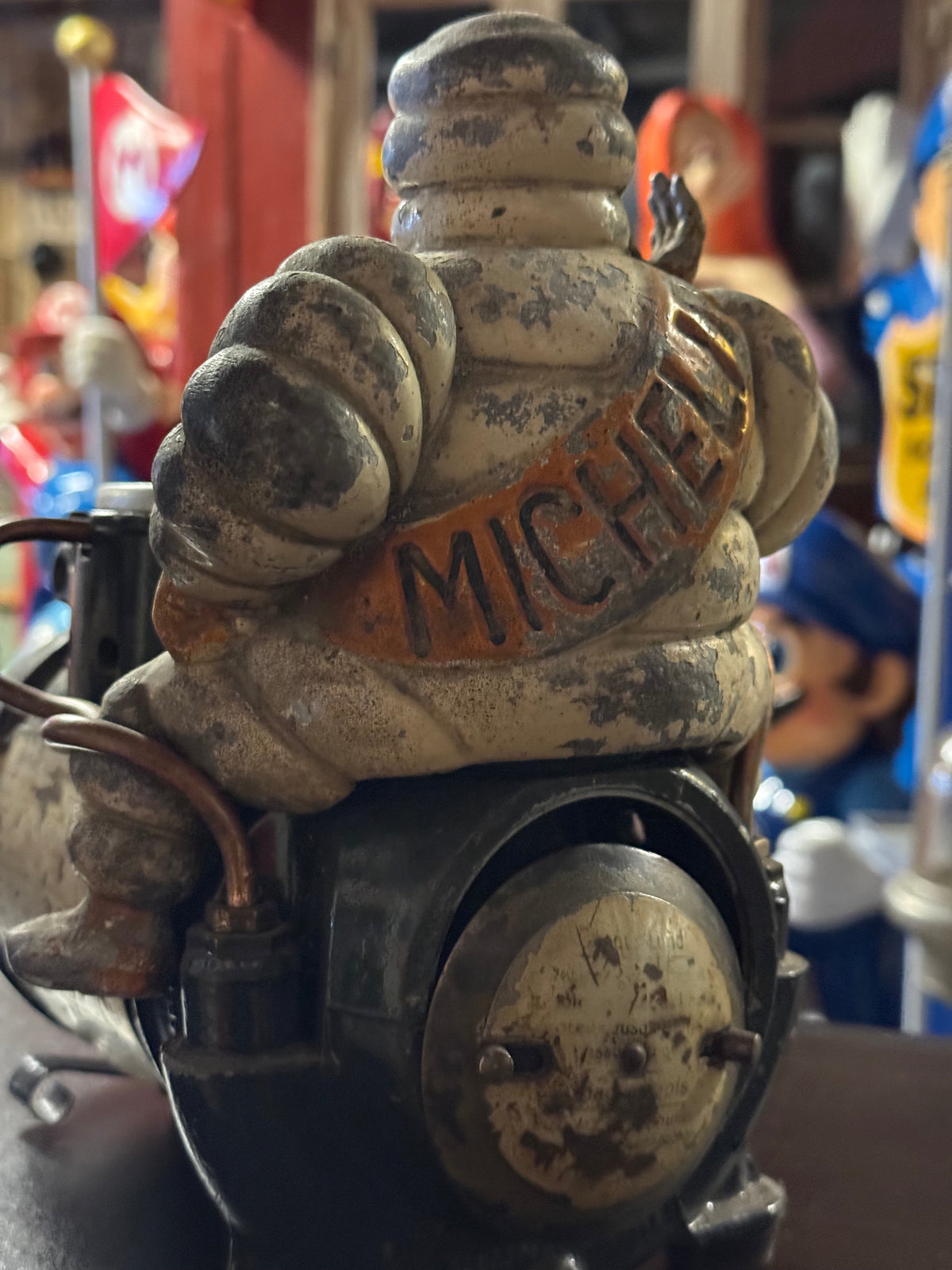 Michelin Bibendum-luftkompressor 1920-1930erne