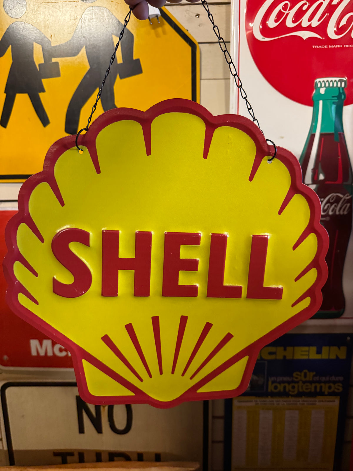 Shell repro blikskilt