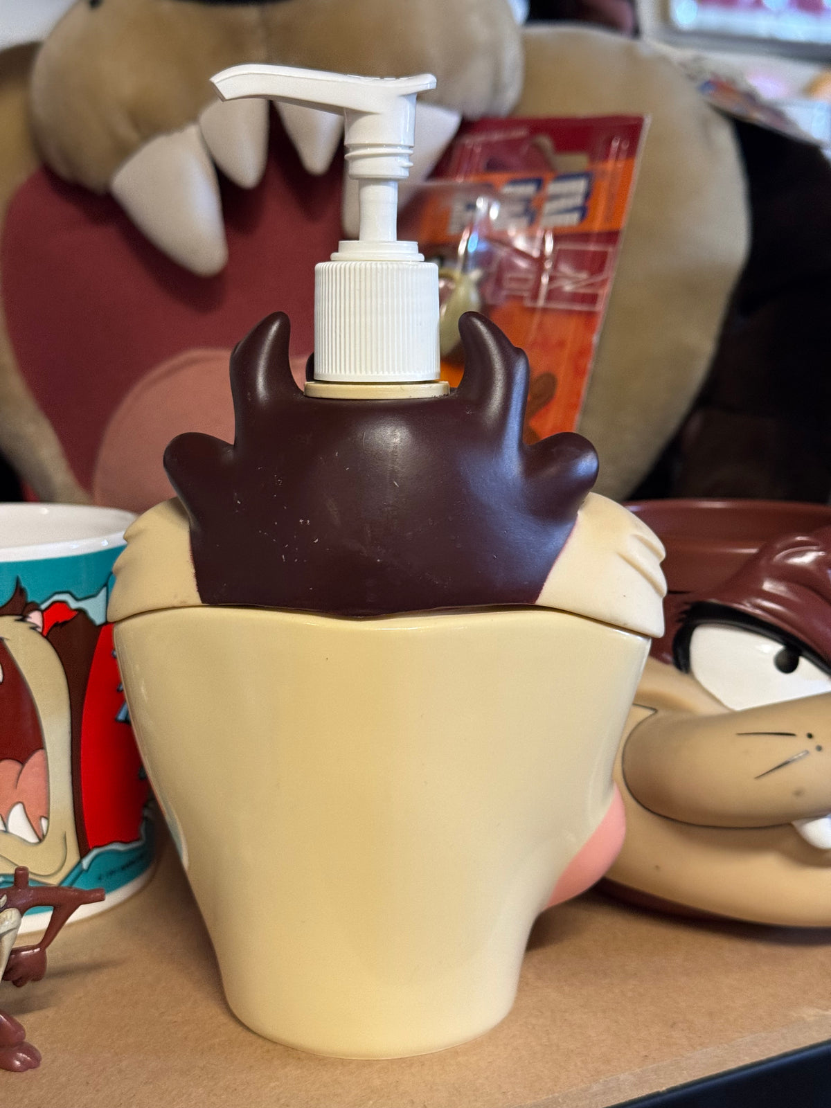 Looney Tunes Taz sæbedispenser 1990erne