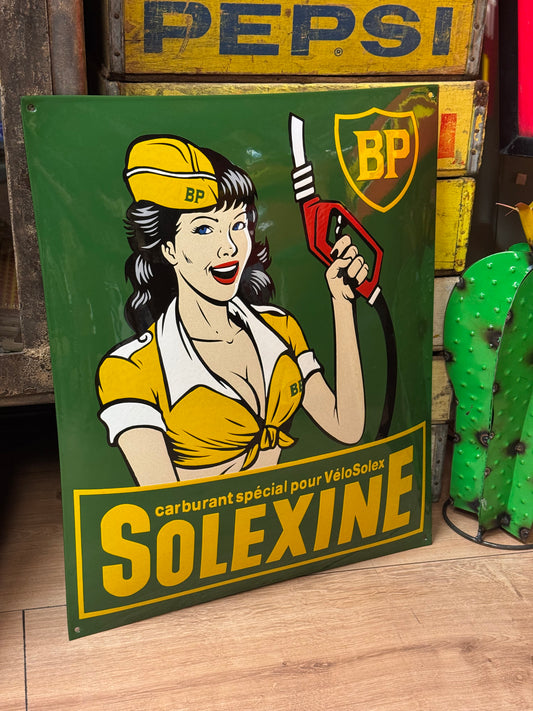 BP Solexine - Emaljeskilt
