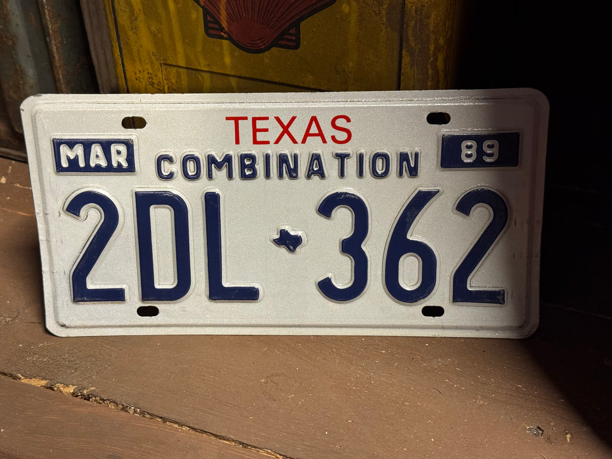 Texas nummerplade