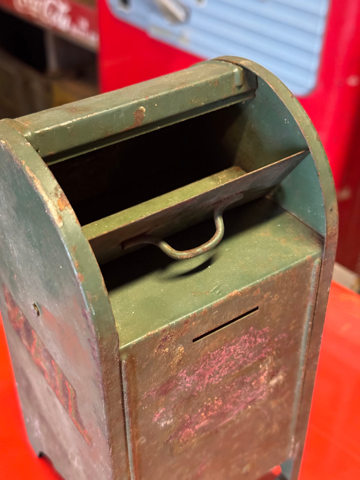 U.S. mailbox sparebøsse 1950s