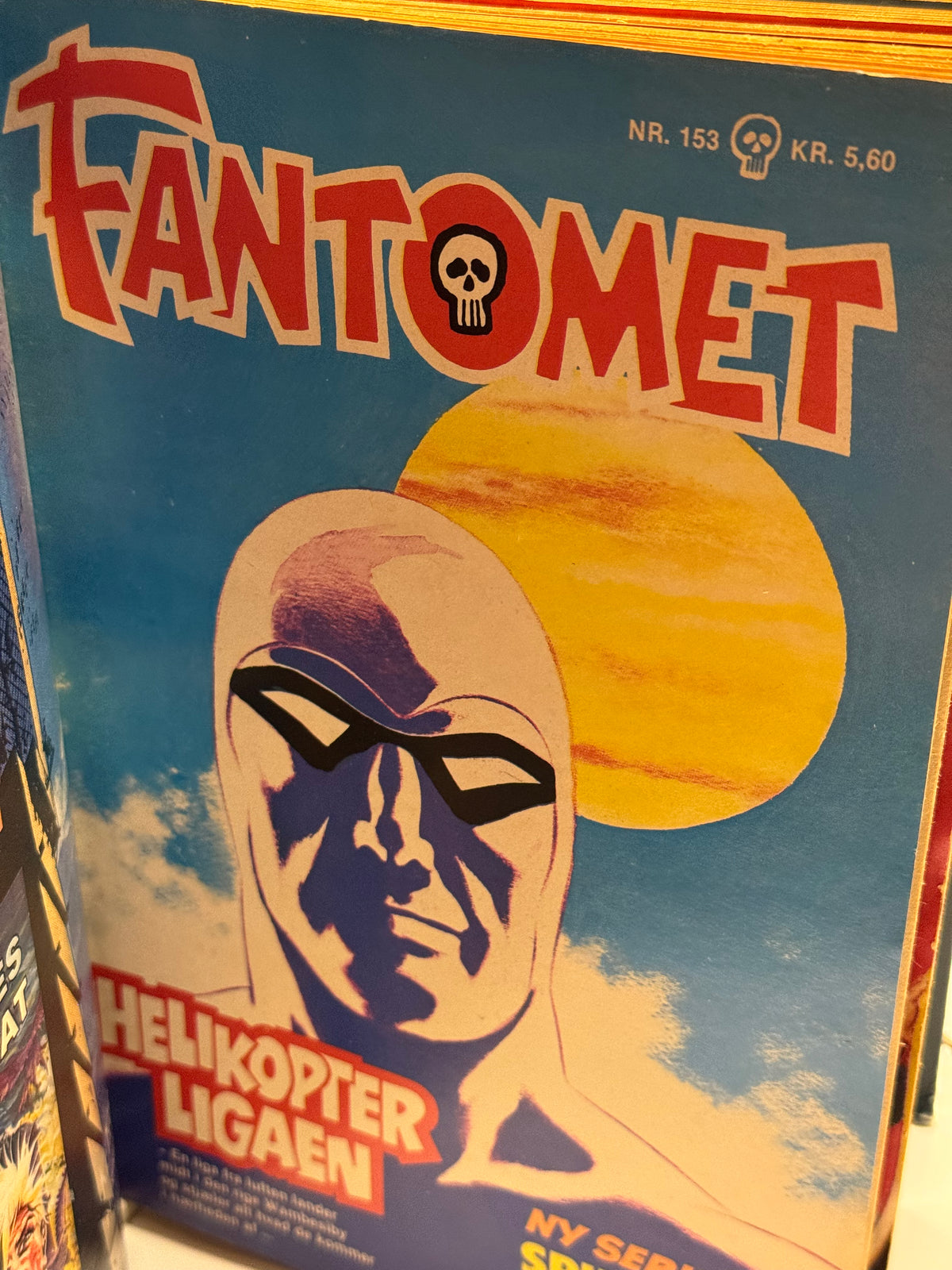 Fantomet samlemappe. Nr. 147-158 årgang 1980-1988