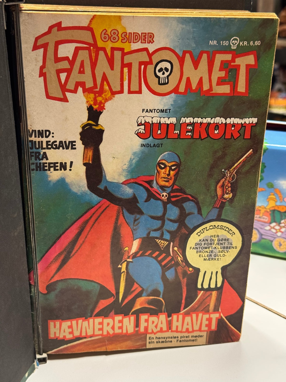 Fantomet samlemappe. Nr. 147-158 årgang 1980-1988