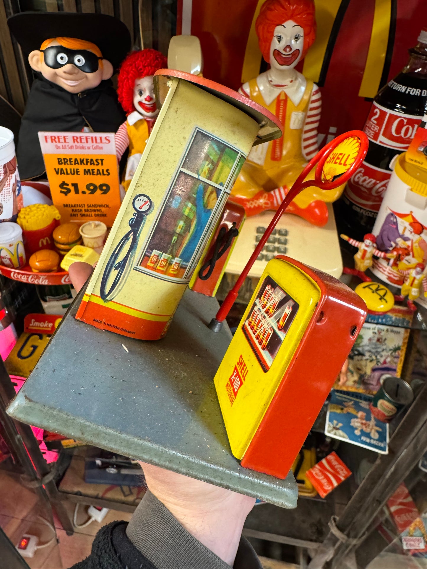 Shell service station