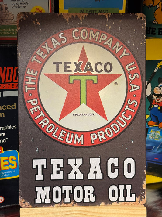 Texaco blikskilt