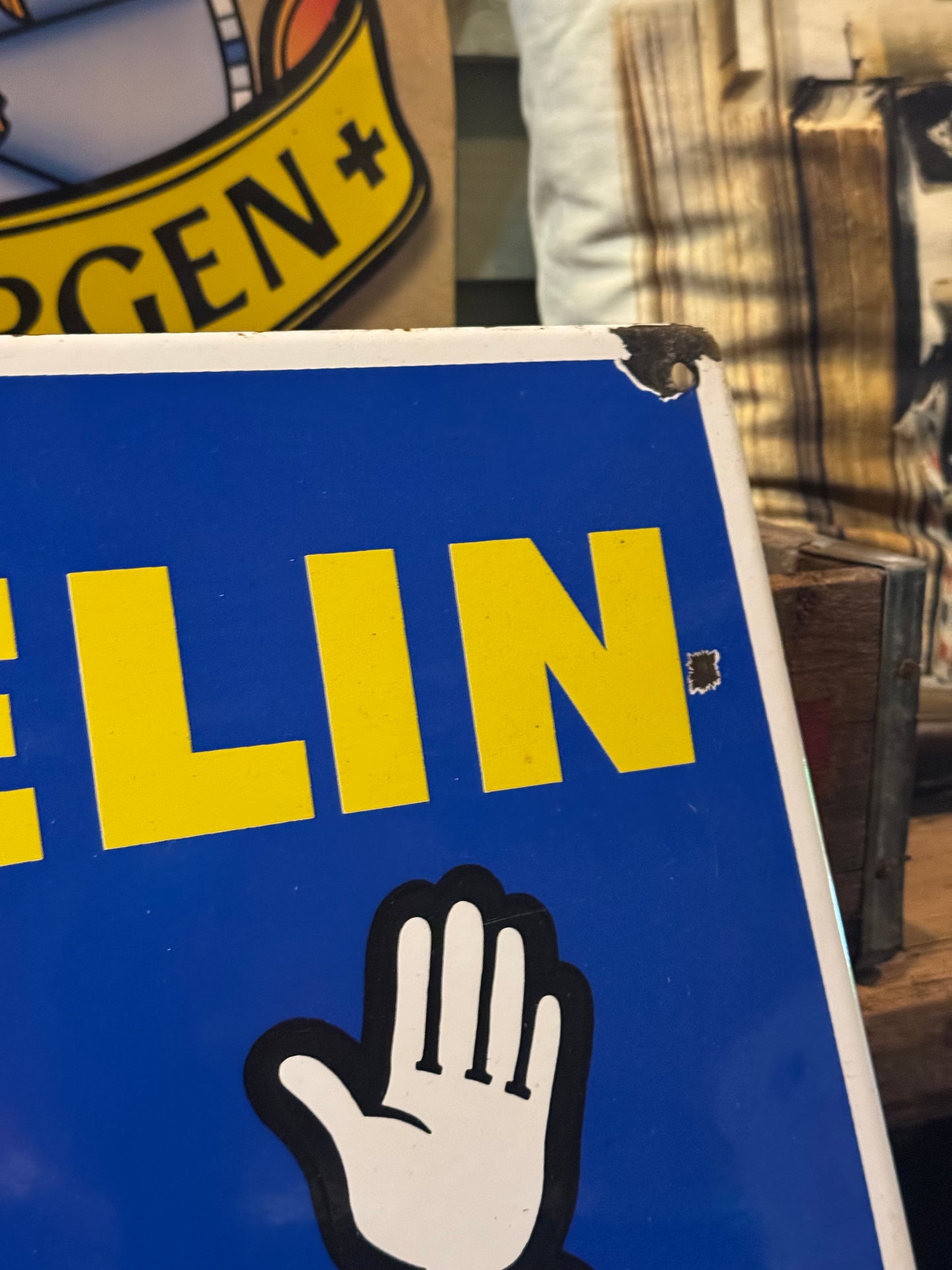 Michelin Emaljeskilt