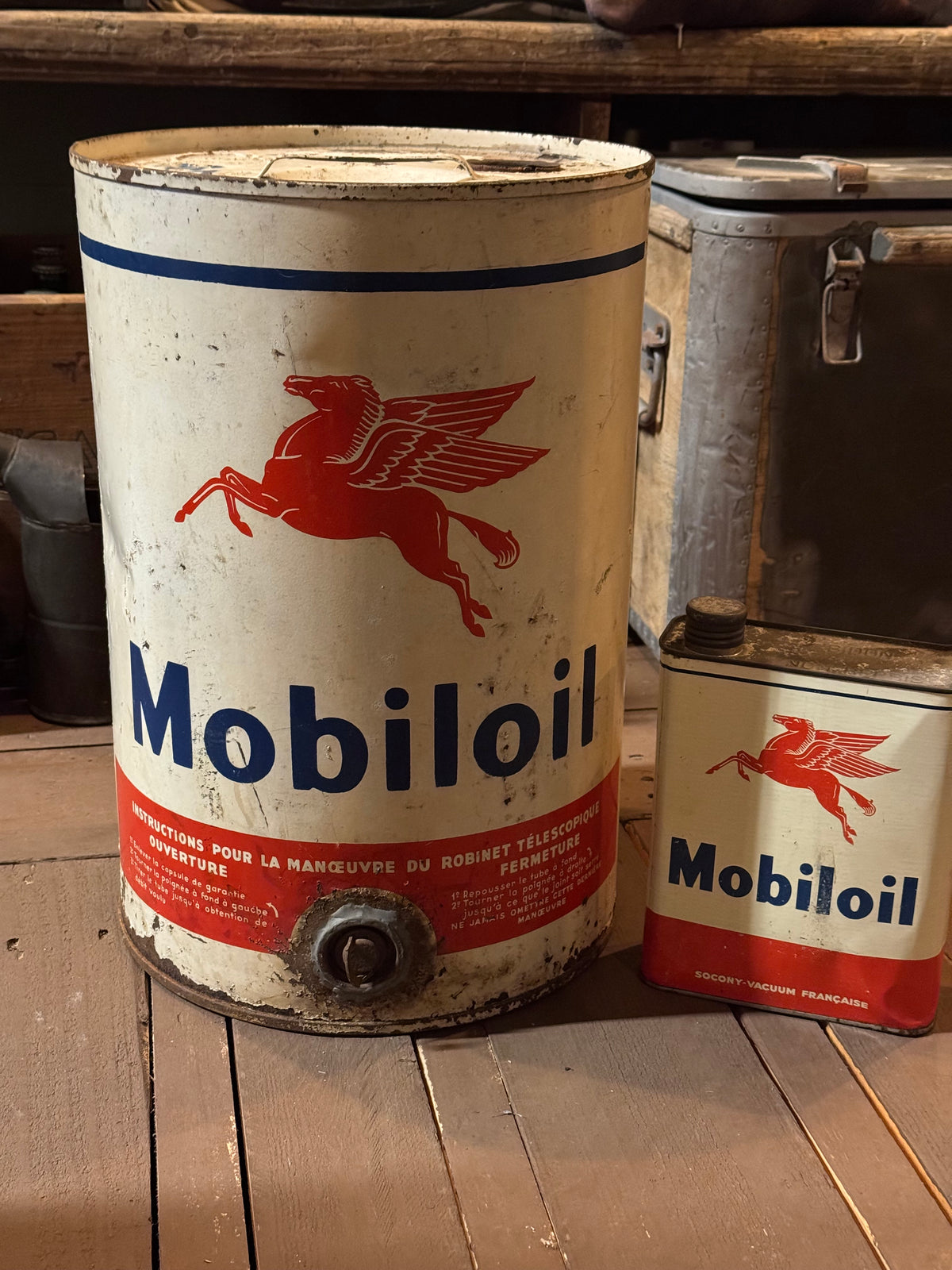 Mobiloil Olietønde 1950erne