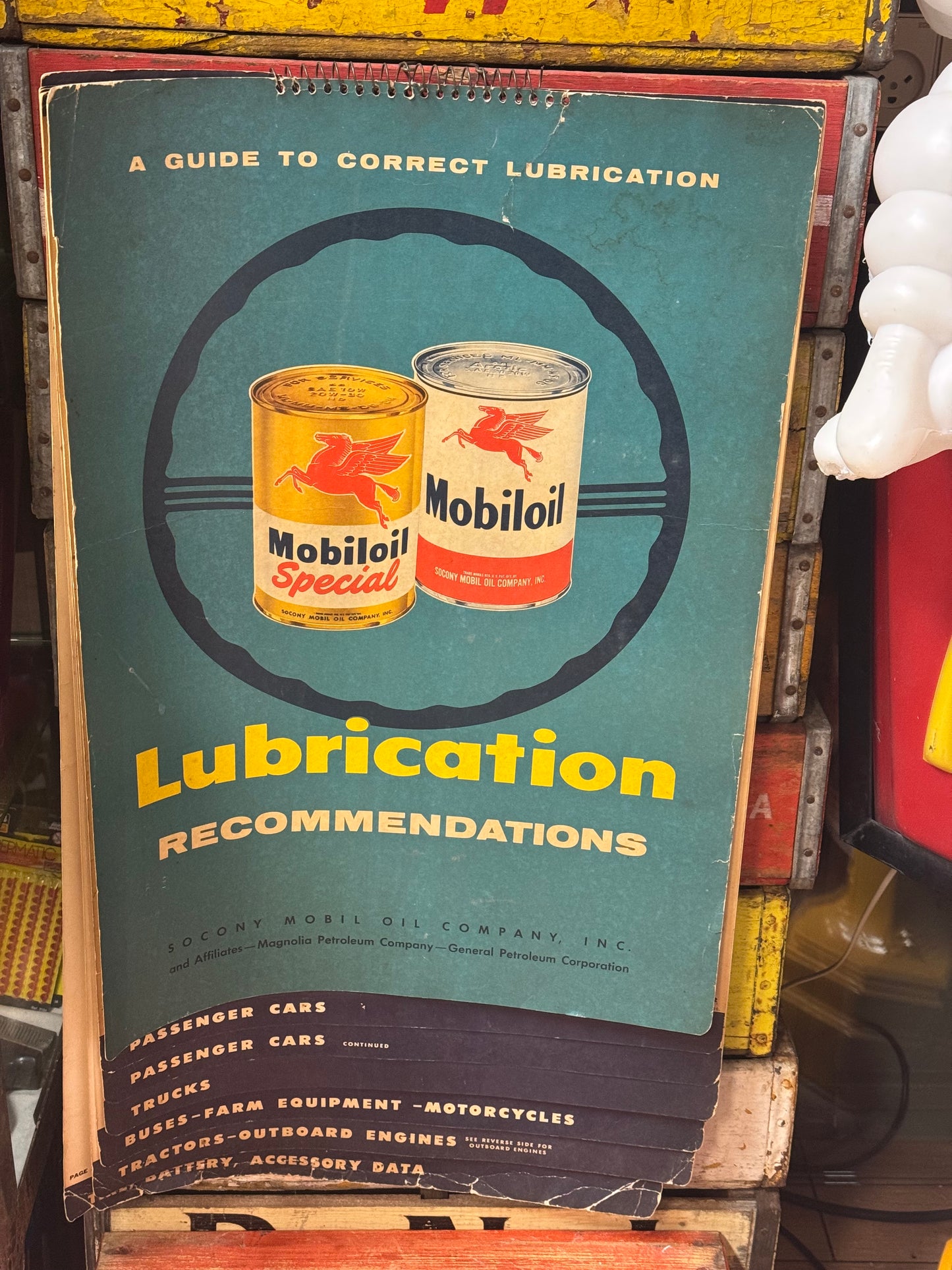 Mobiloil smørersedel