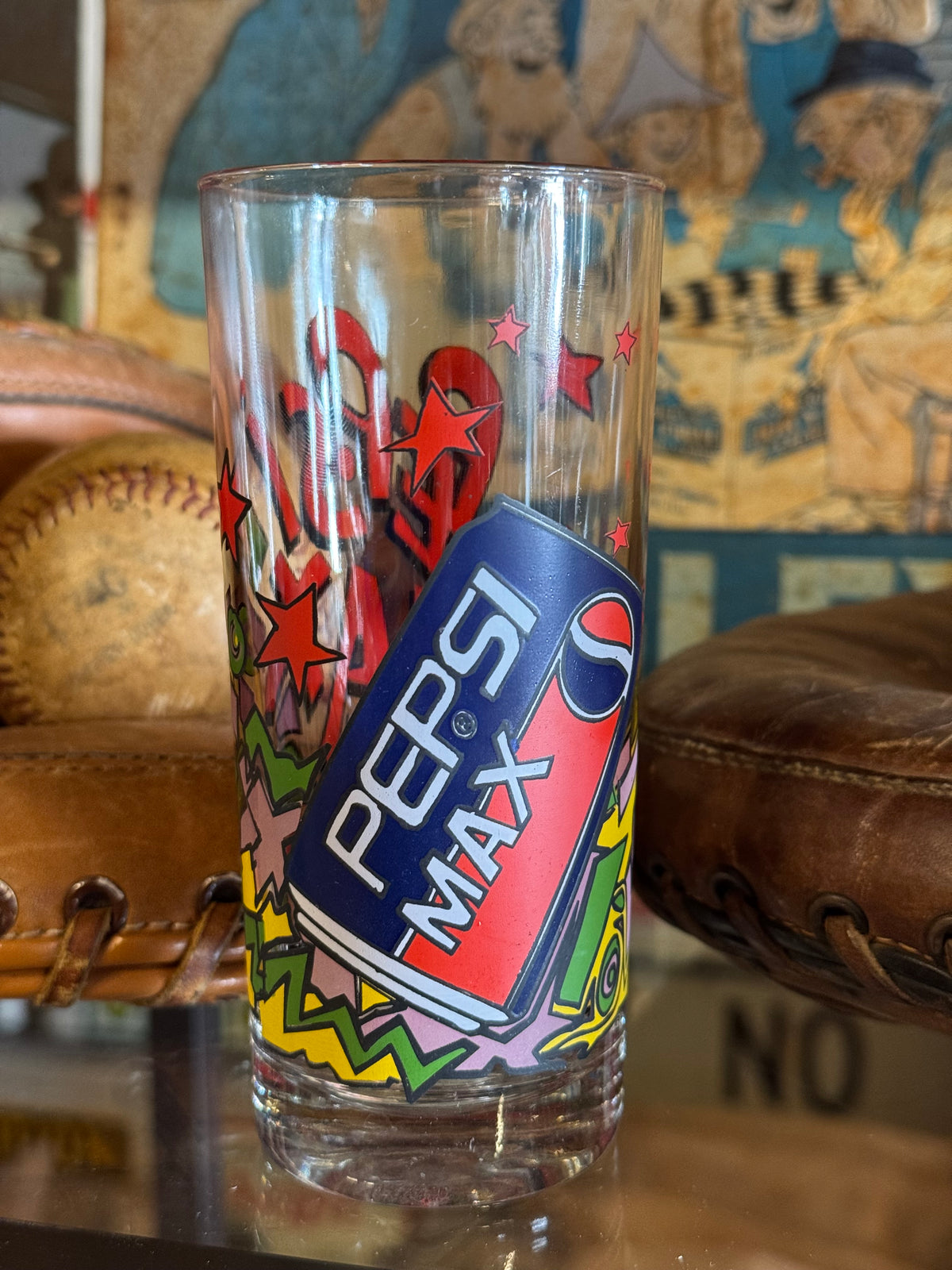 Pepsi Max glas 1990erne