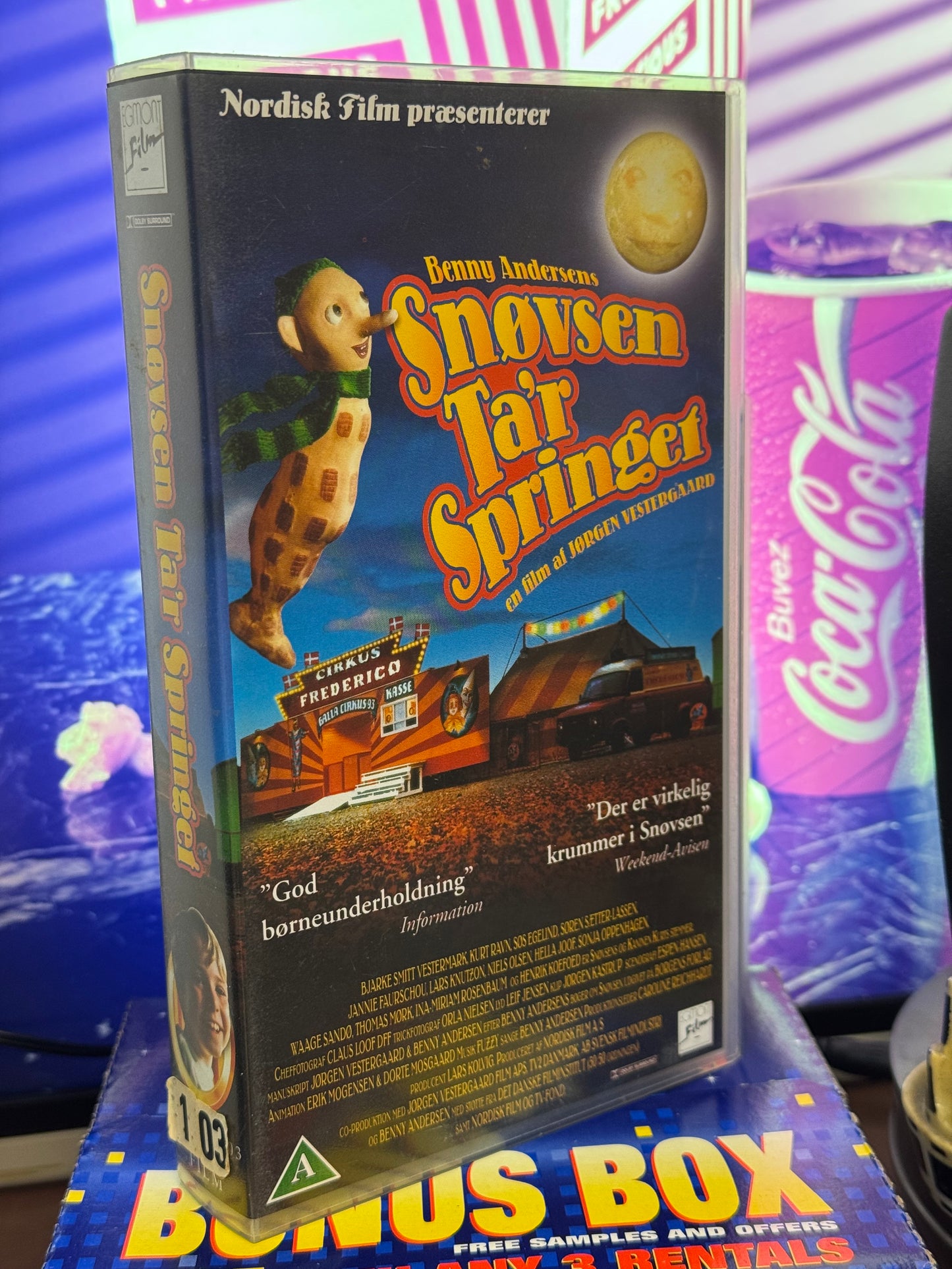 Snøvsen tar springet