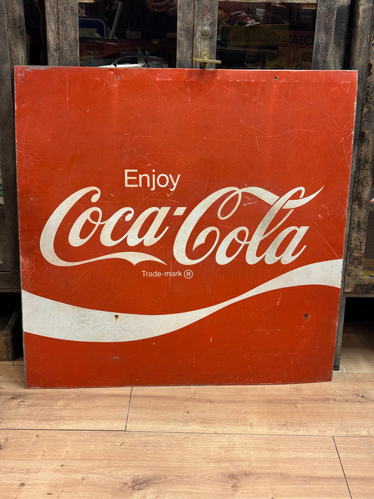 Coca Cola metal skilt