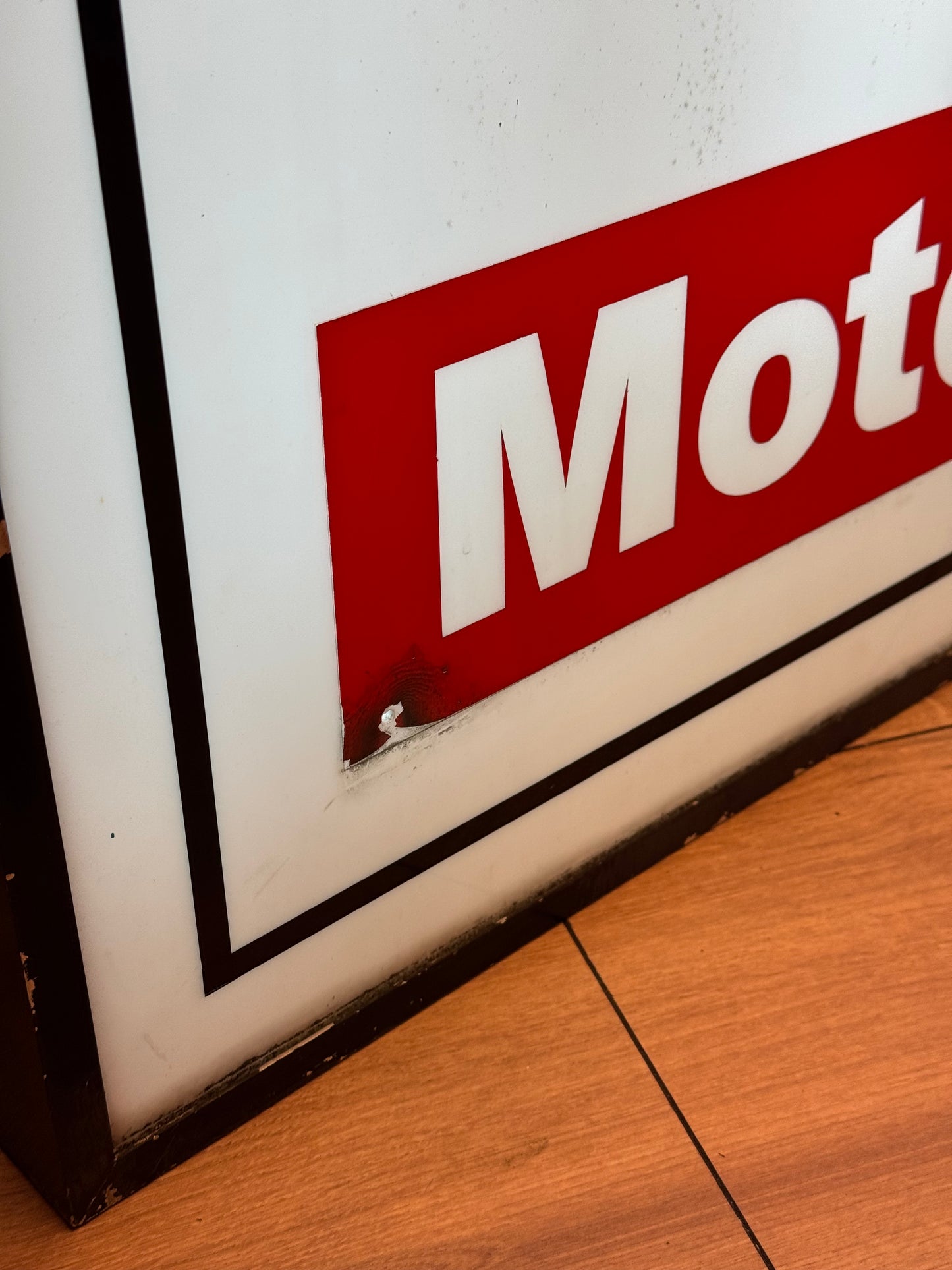 Esso Motor Oils - Lysskilt