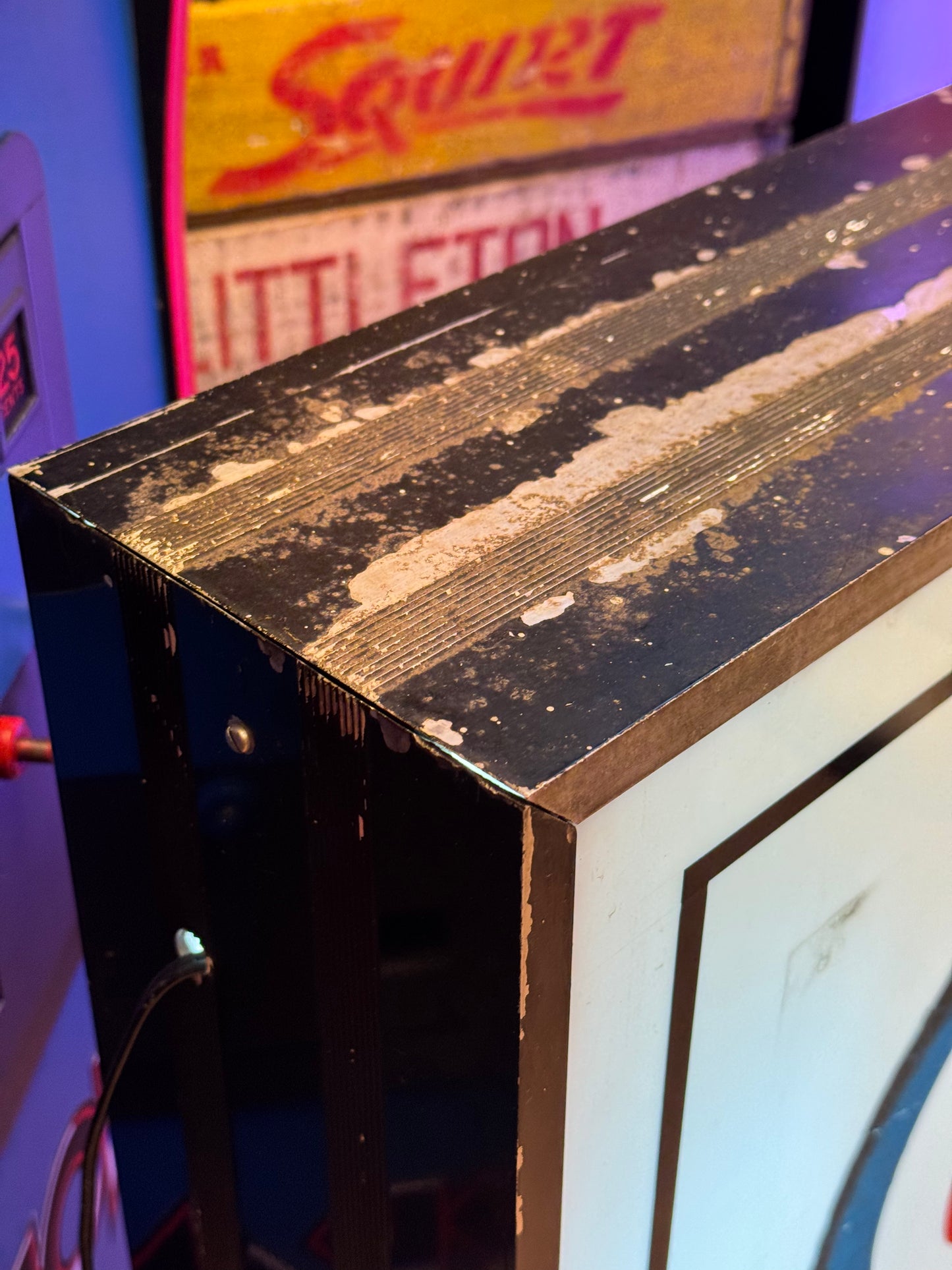 Esso Motor Oils - Lysskilt