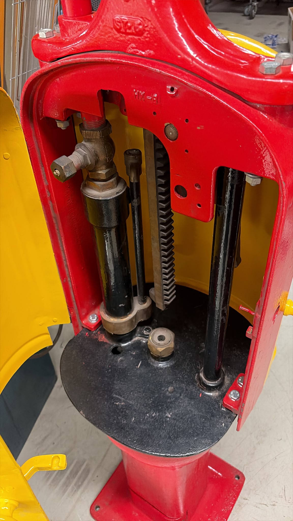 Shell Benzinpumpe Gilbert & Barker Model T-8