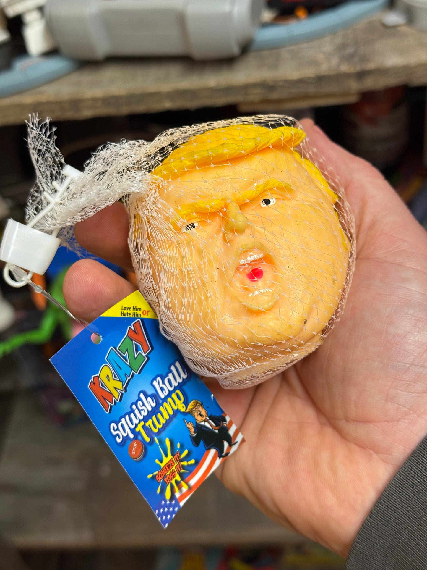 Trump squish ball