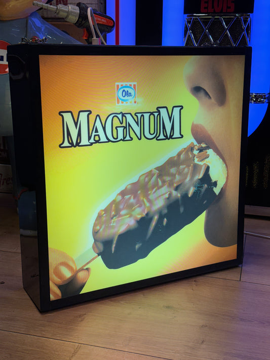 Magnums lysskilt