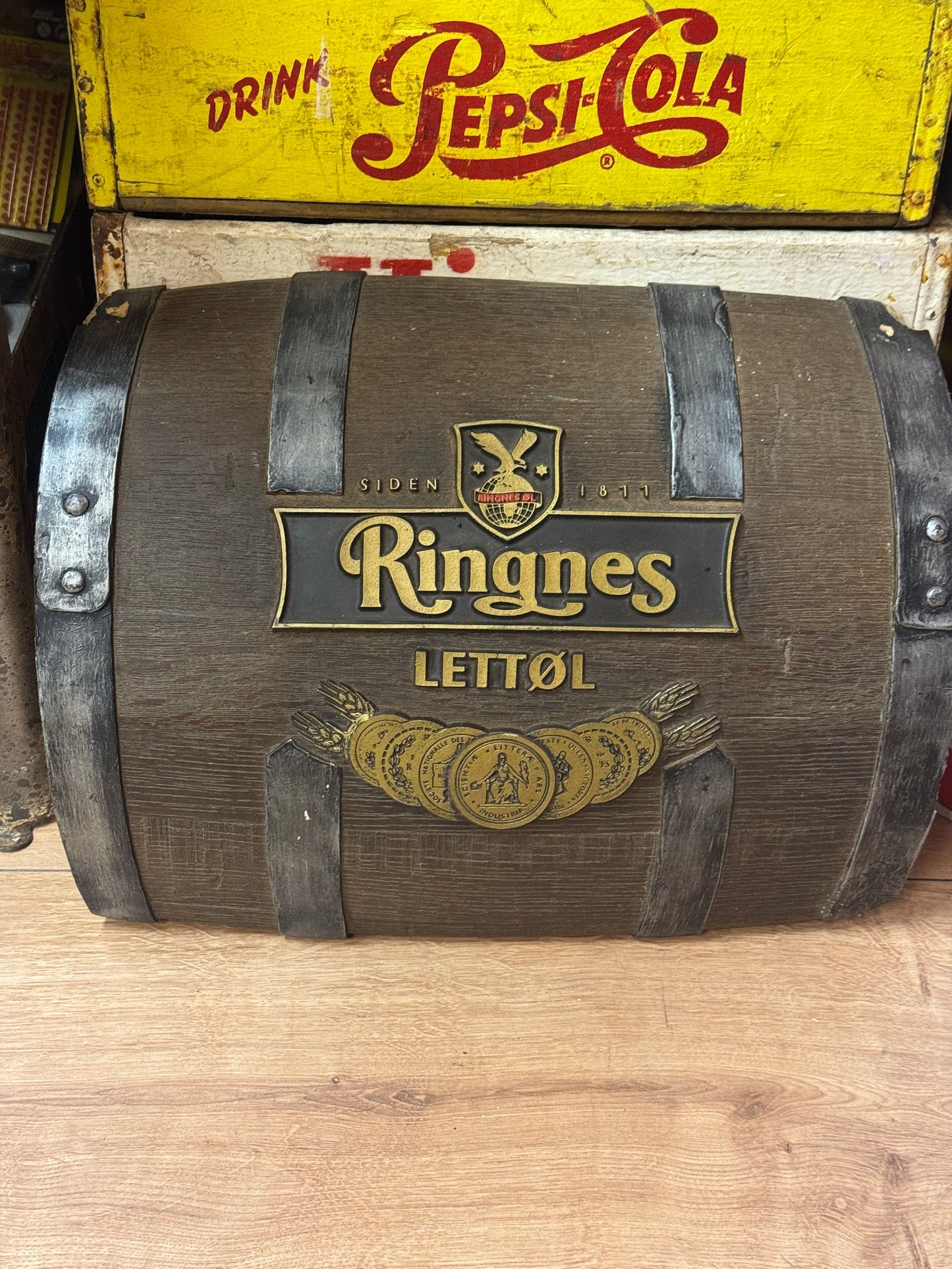 Ringnes Lettøl skilt