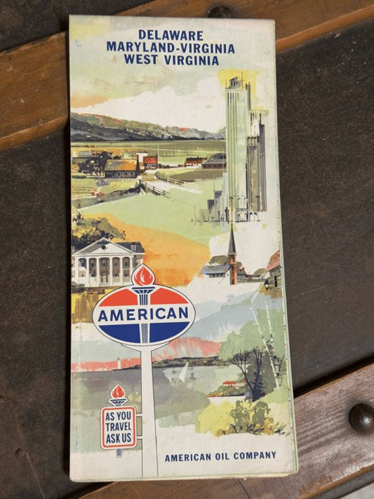 American oil vejkort