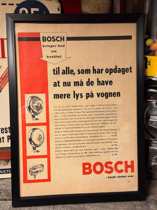 Bosch - Mere lys 1960erne