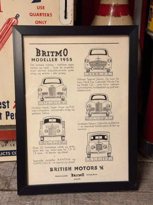 Britmo modeller 1955